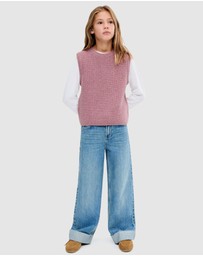 M.N.G - Enea Sweater Vest - Kids-Teens