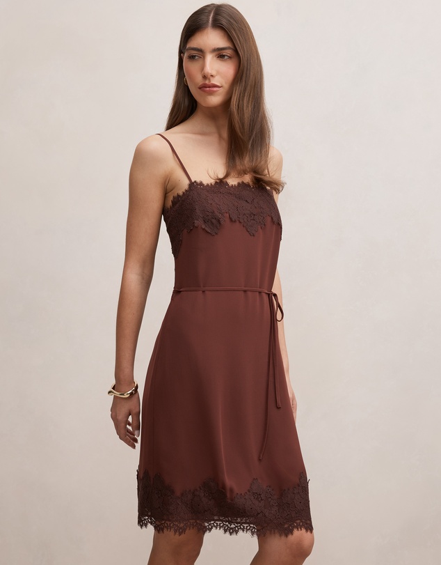 Forever New - Wisteria Lace Detail Midi Dress