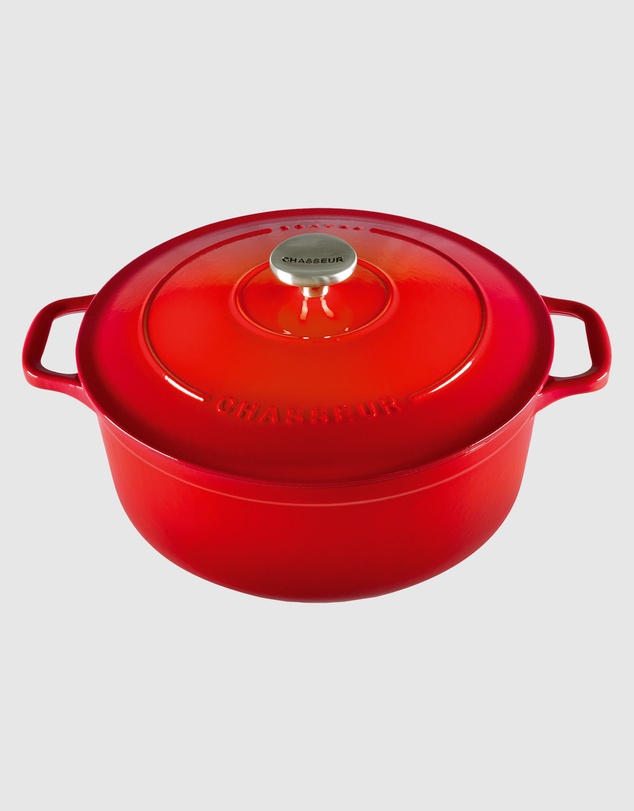 Chasseur - Round French Oven 26cm - Inferno Red