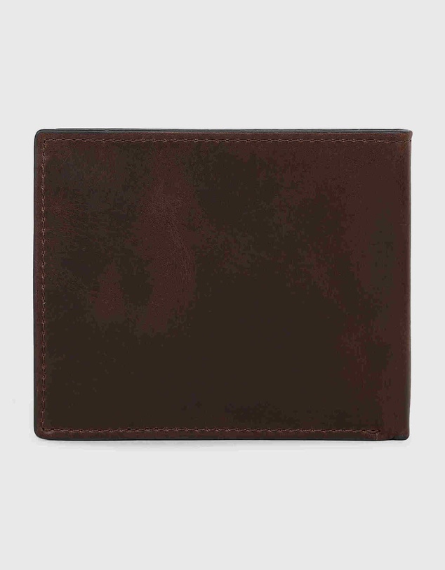 Fossil - Derrick Dark Brown Large Coin Pocket Bifold