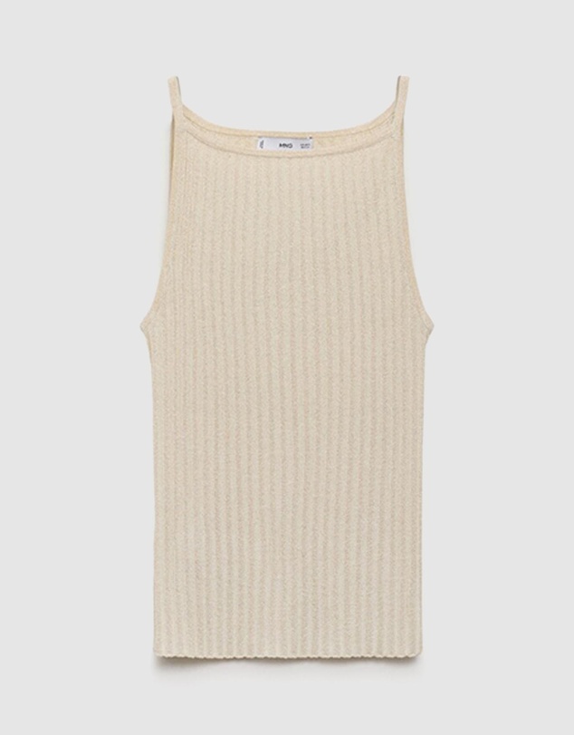 M.N.G - Fine Ribbed Knit Top