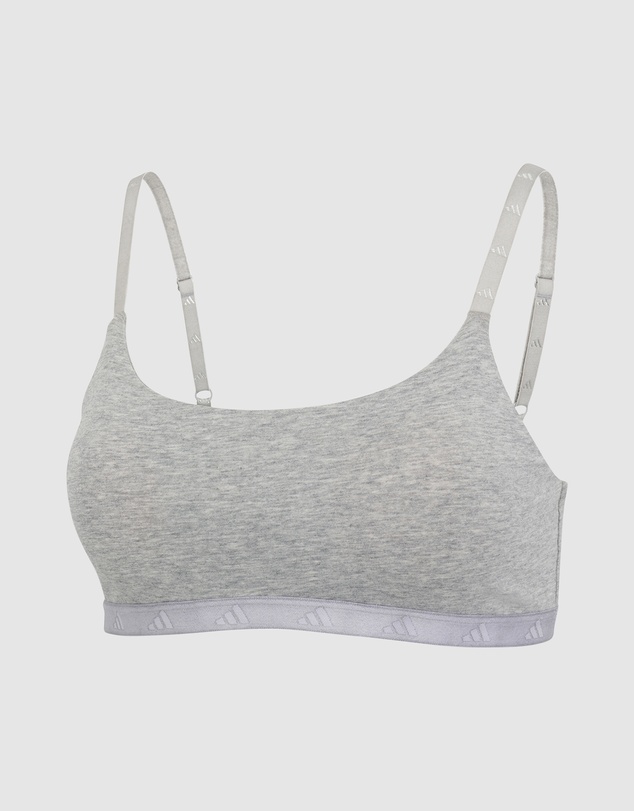 adidas Sportswear - Active Essentials Wirefree Cotton Scoop Bralette
