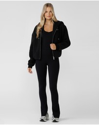 Lorna Jane - Field Teddy Zip Through Hoodie