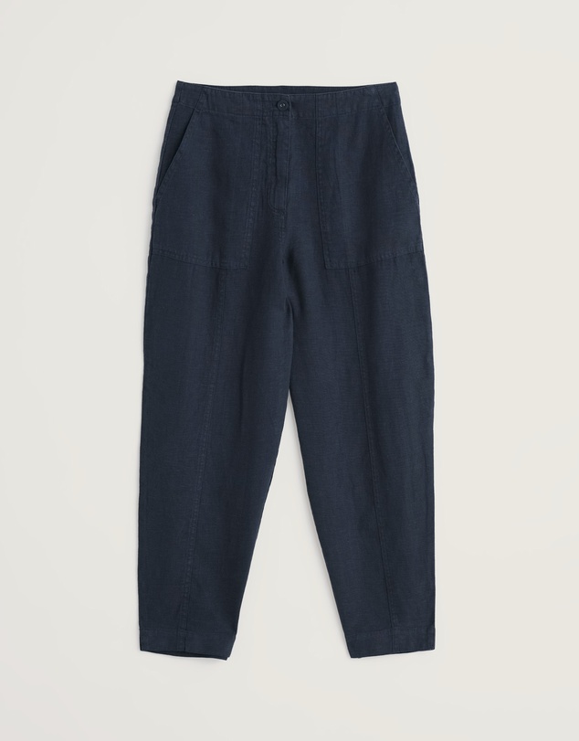 Seasalt - Saltings Linen Cropped Trousers