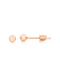 Michael Hill - 3mm Ball Stud Earrings in 10kt Rose Gold
