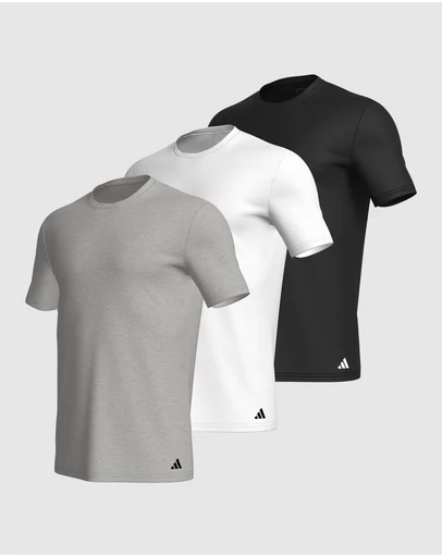 adidas Sportswear - 3 Pack Active Core Cotton Crew Neck T-Shirt
