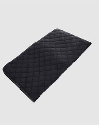 JETT BLACK - Paris Quilted Baby Bag with Change Mat