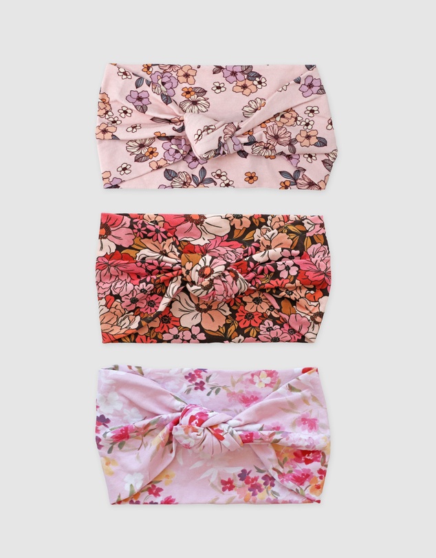 WITH LOVE FOR KIDS - 3 Pack Knot Headband - Babies - Kids
