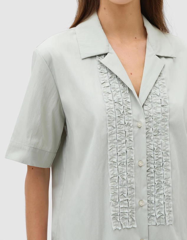Oroton - Posy Ruffle Shirt