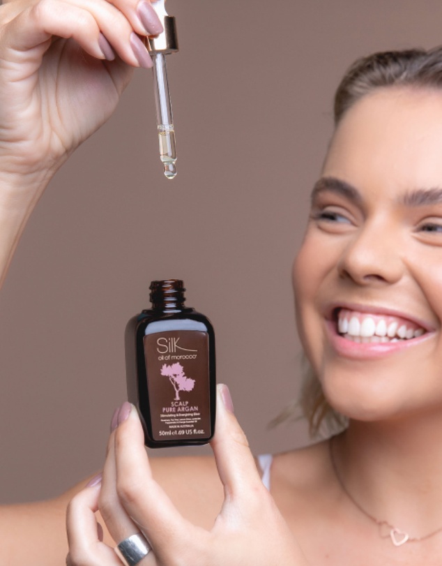 Silk Oil of Morocco - Pure Argan Scalp Stimulating & Energising Elixir
