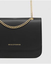 Florence - Linda Black Crossbody Bag