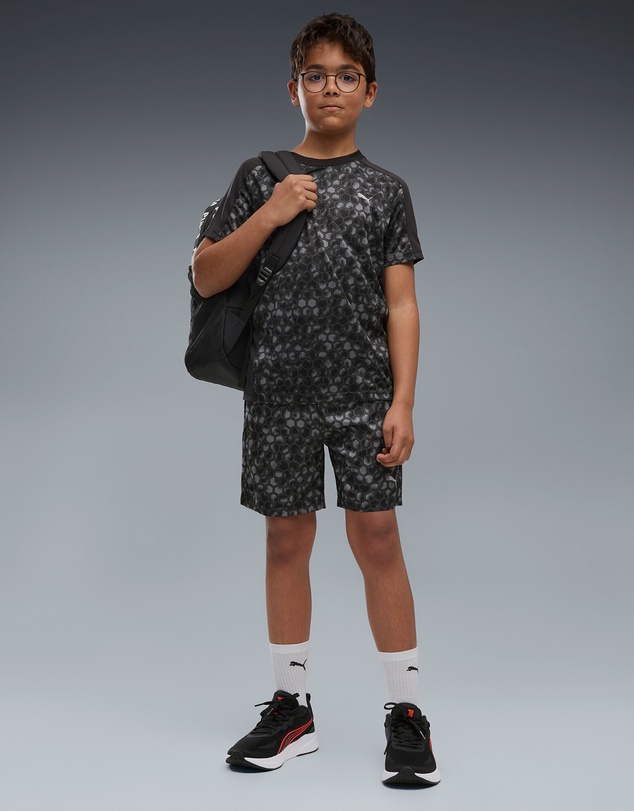 Puma - Train All Day Essentials Printed Tee - Boys