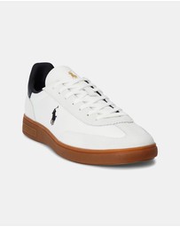 Polo Ralph Lauren - Bedford Leather-Suede Sneakers - Men's