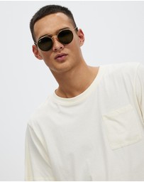 Ray-Ban - Round Double-Bridge Rb3647N