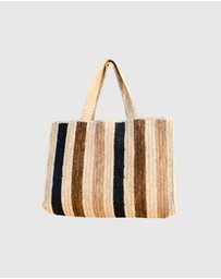 Mimmi Terra - Raffia Zitti Bag Tiramisu