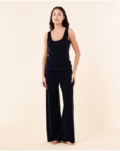 Papinelle - Cotton Cashmere Fine Knit Tank