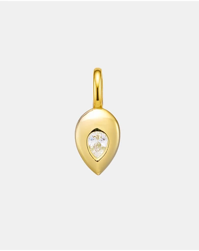 Zoe Olivia - 14K Gold Vermeil April Birthstone Charm