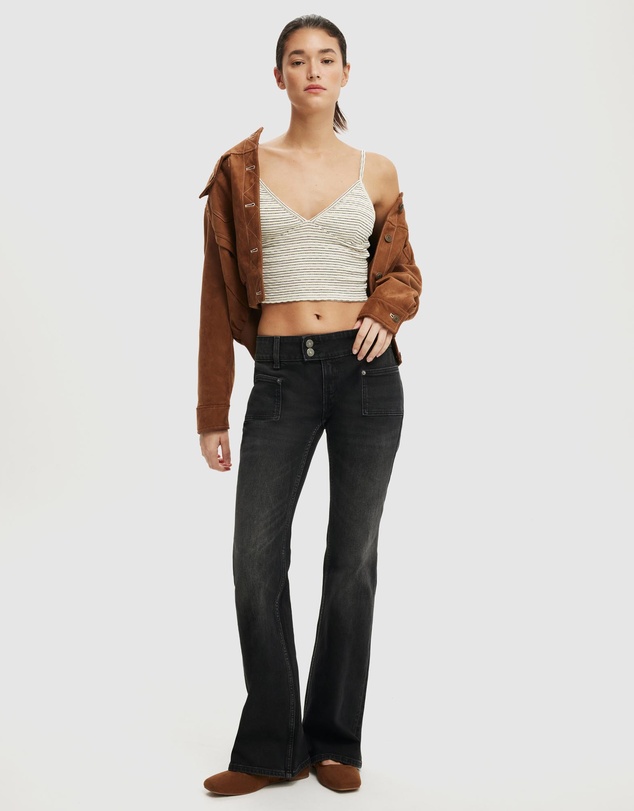 Cotton On - Low Rise Bootcut Jeans
