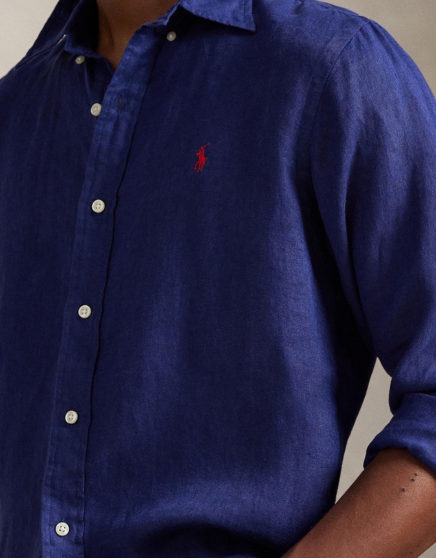 Polo Ralph Lauren - Custom Fit Linen Shirt - ICONIC EXCLUSIVE