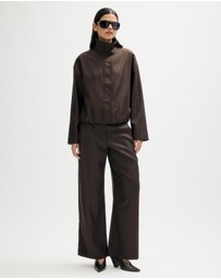 Minima Esenciales - Celia Funnel Neck Jacket
