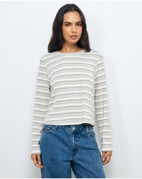 AERE - Stripe LS T-Shirt
