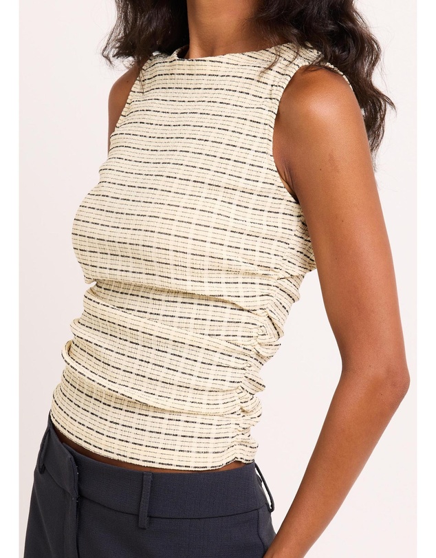 Insight - Winnie Warped Check Top