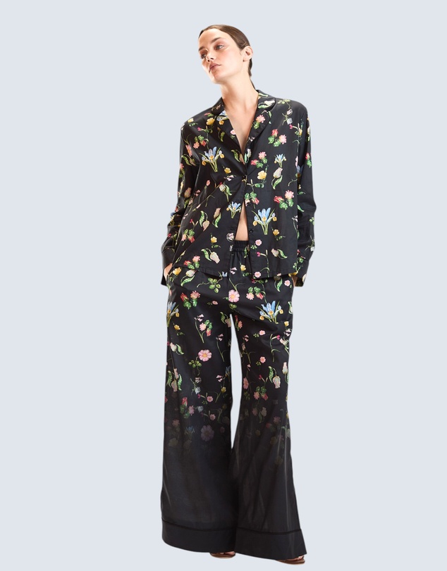 Cynthia Rowley - Botanical Noir Pj Pants