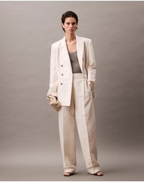 Calvin Klein - Relaxed Double Breasted Blazer