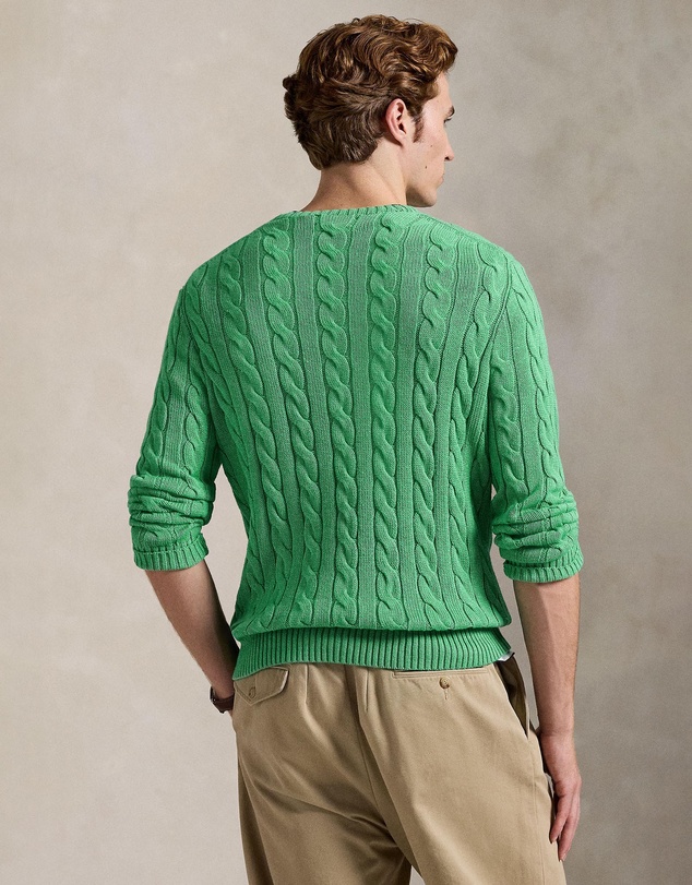 Polo Ralph Lauren - ICONIC EXCLUSIVE - Cable-Knit Cotton Sweater