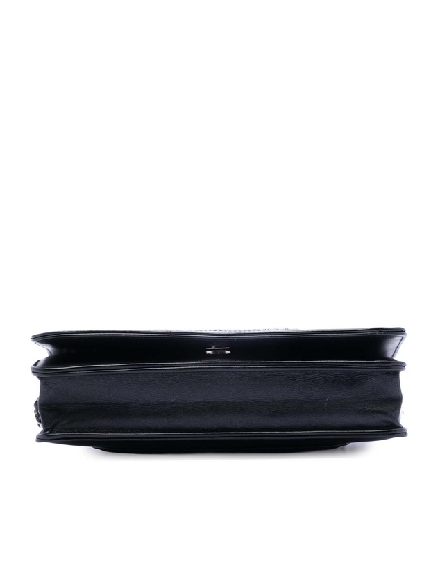 Pre-Loved by Azura Reborn - Pre-Loved CC Patent Strass Embellished Wallet On Chain