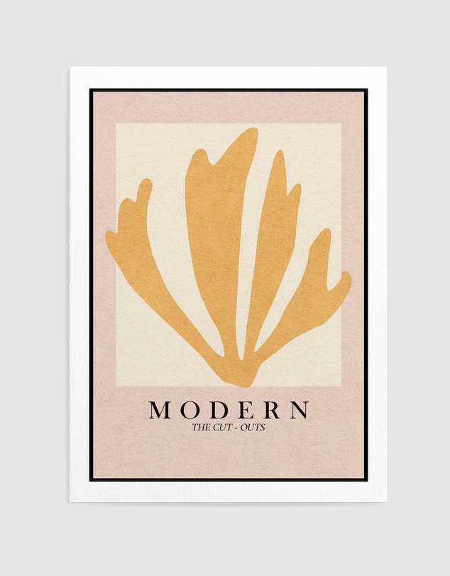 Olive et Oriel - Papiers Decoupes III Art Print