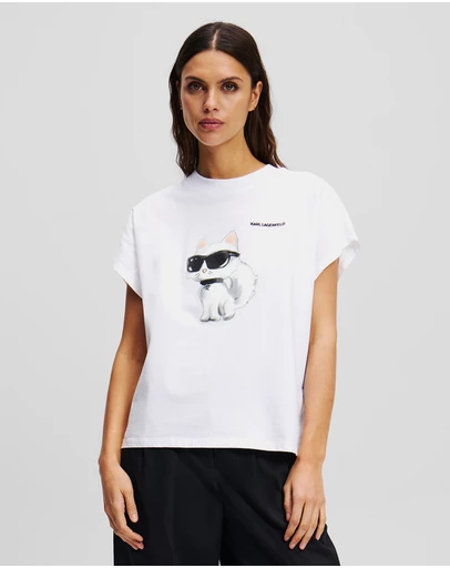 Karl Lagerfeld - Ikon Choupette T-Shirt