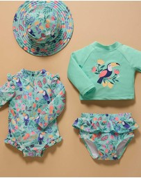 Purebaby - Broad Brim Swim Hat- Kids-Babies