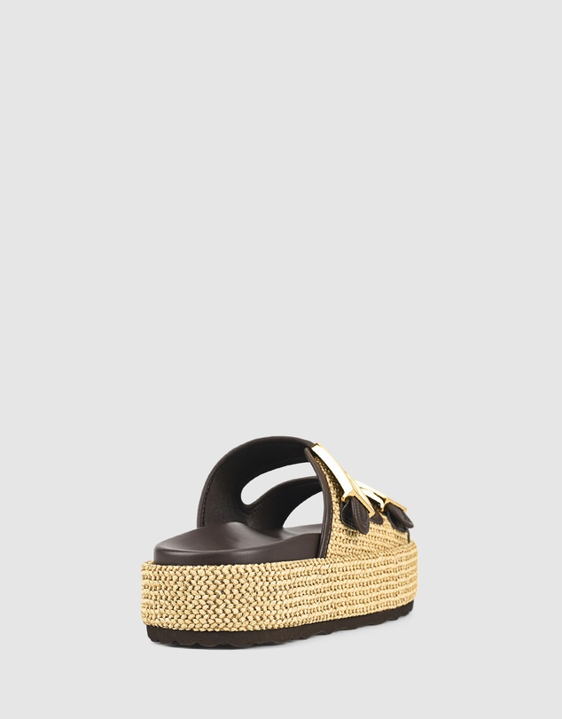 Siren - Aphrodite Woven Flatforms