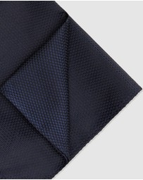 Politix - Silk Textured Two-tone Pocket Square