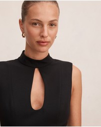Forever New - Pearl High Neck Underlay Dress
