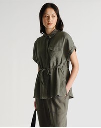 Decjuba - D-Luxe Linen Blend SS Shirt