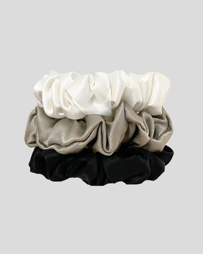 SILK MAGNOLIA - Pure Silk Scrunchie