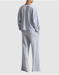 Polo Ralph Lauren - Club Terry Long Sleeve Cotton Jersey Pyjama Set