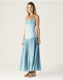 MOS The Label - Serafina Linen Maxi Dress