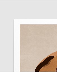 Olive et Oriel - Cowgirl by Emel Tunaboylu Art Print