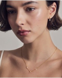 SAINT VALENTINE - True Love Pearl Studs - Gold