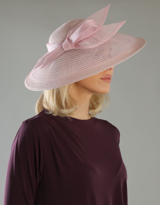 Morgan & Taylor - Josephine Fascinator in Pink