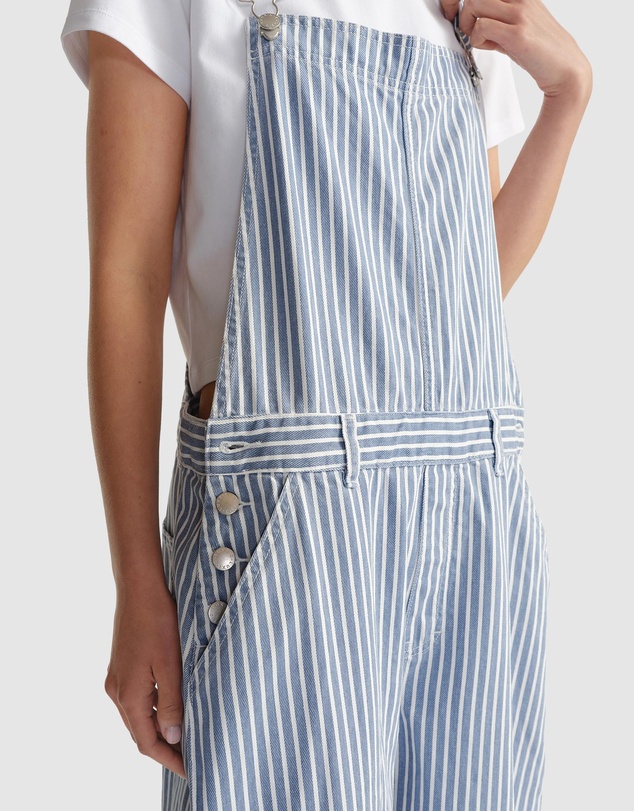Decjuba - D-Luxe Stripe Barrel Overalls