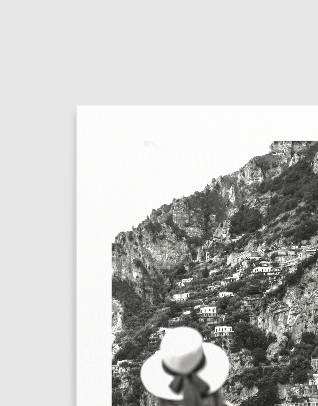 Olive et Oriel - Positano Views Art Print