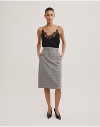 Witchery - Check Midi Skirt