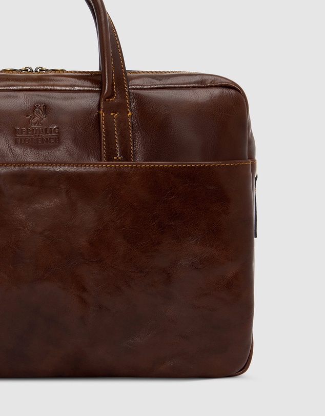 Republic of Florence - The Tokyo Brown Briefcase
