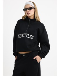 Subtitled - Athletic Quarter Zip Jacket