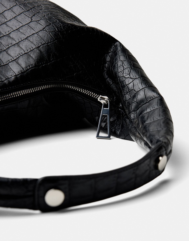 Bershka - Leather Effect Maxi Bag