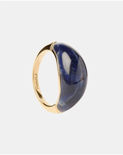 PDPAOLA - Sodalite Cosmos Stamp Ring